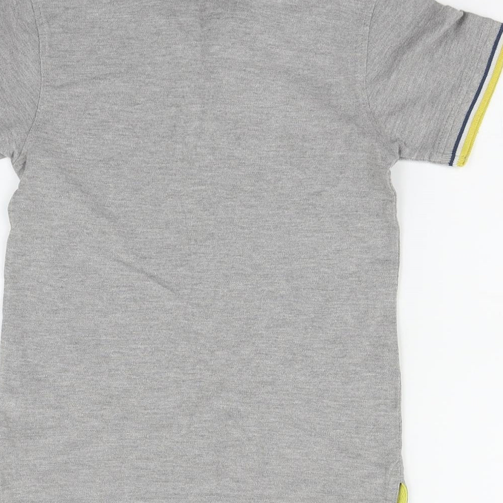 Debehams Girls Grey   Basic T-Shirt Size 5-6 Years