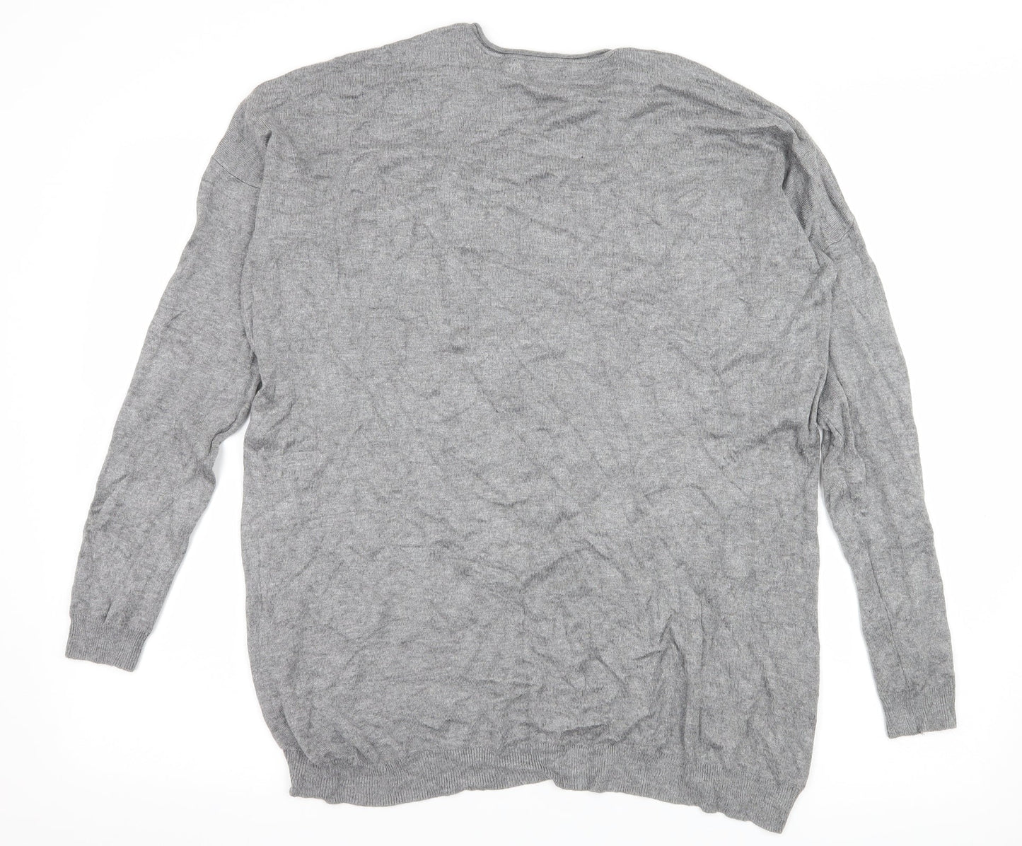 Atmosphere Womens Grey  Jersey Pullover Jumper Size 10