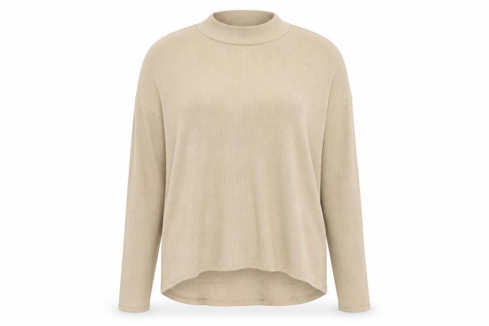 Divided by H&M Womens Beige  Jersey Pullover Jumper Size M