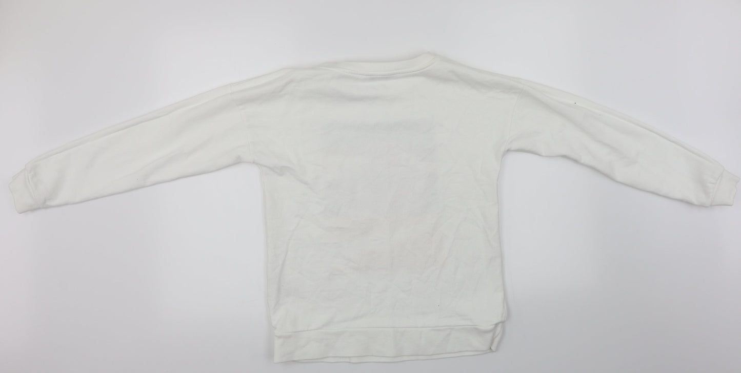 NEXT  Womens White   Pullover Jumper Size S