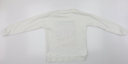 Next  Womens White   Pullover Jumper Size S