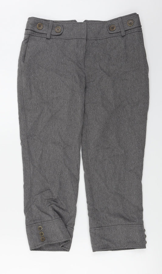 EVIE Womens Grey   Trousers  Size 14 L20 in