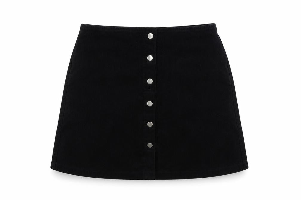 Select  Womens Black   A-Line Skirt Size 6