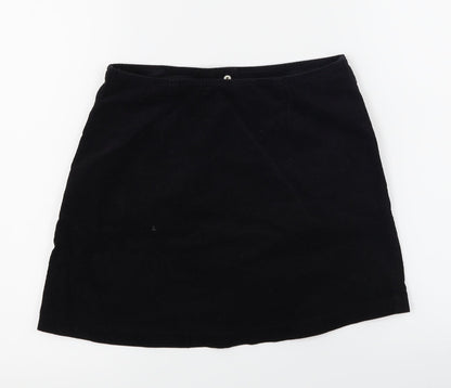 Select  Womens Black   A-Line Skirt Size 6