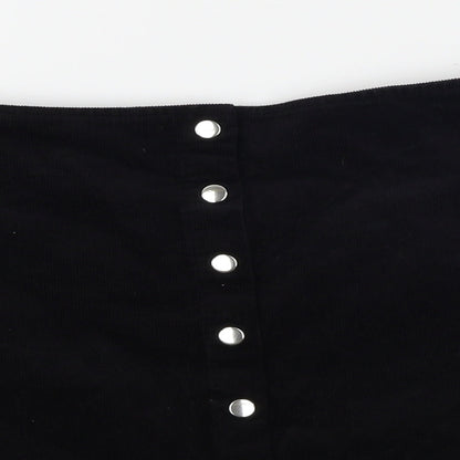 Select  Womens Black   A-Line Skirt Size 6
