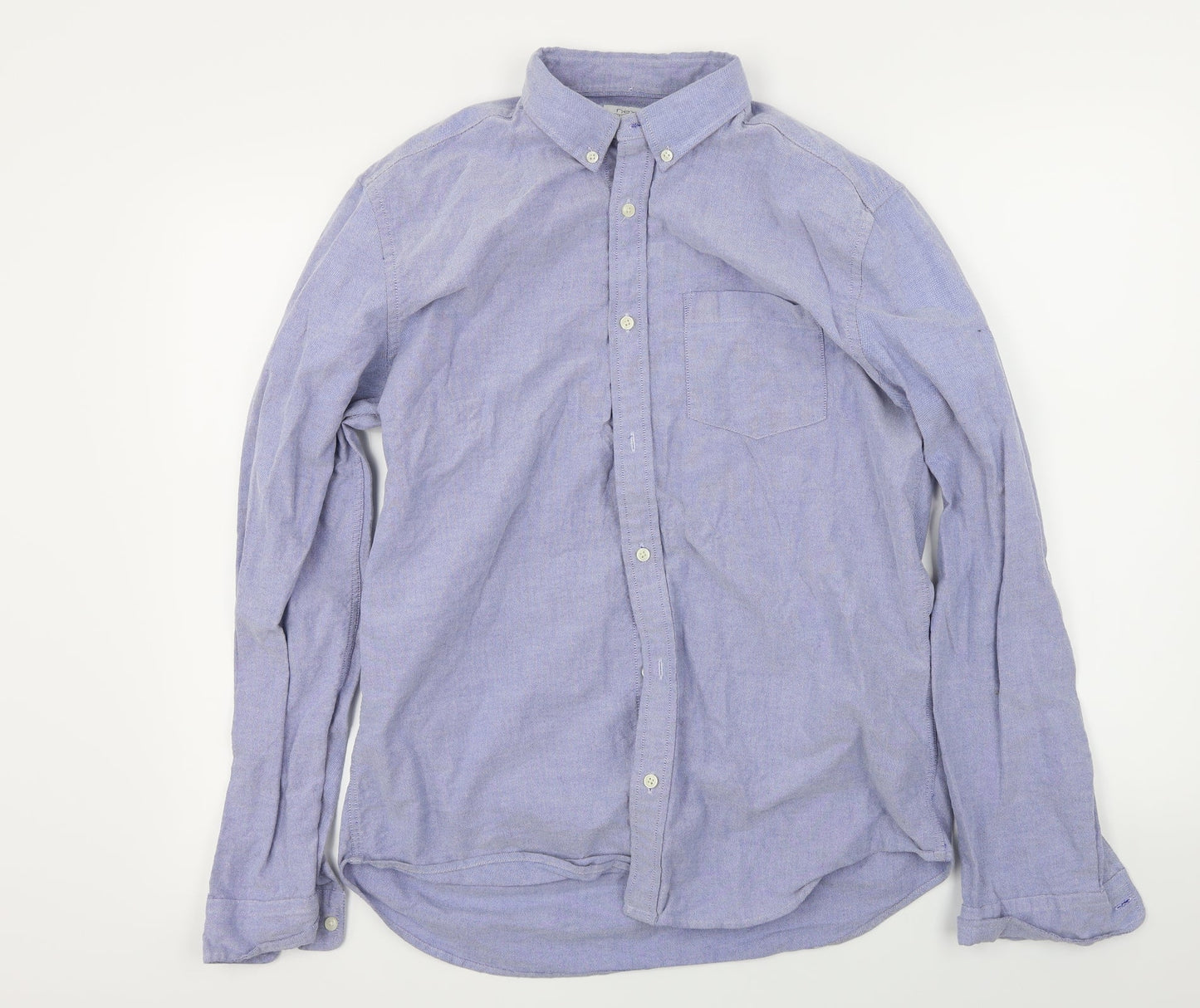 NEXT  Mens Blue    Dress Shirt Size M