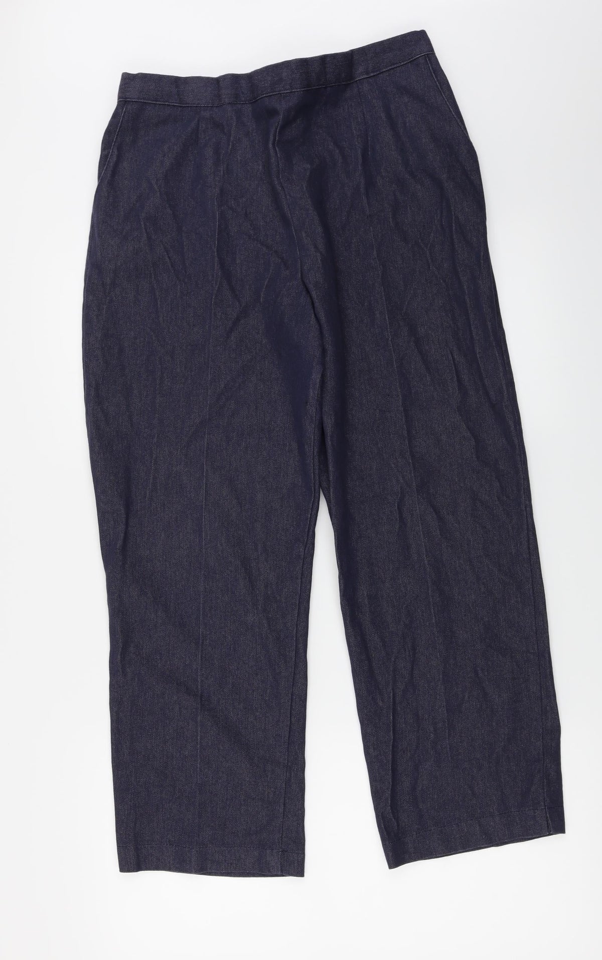 Preworn  Womens Blue   Trousers  Size 18 L23 in