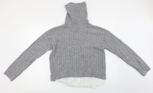 New Look  Womens Grey   Pullover Jumper Size S