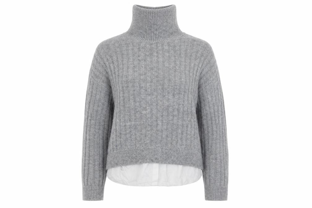 New Look  Womens Grey   Pullover Jumper Size S