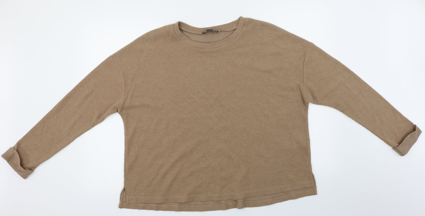 Primark  Womens Brown   Pullover Jumper Size L