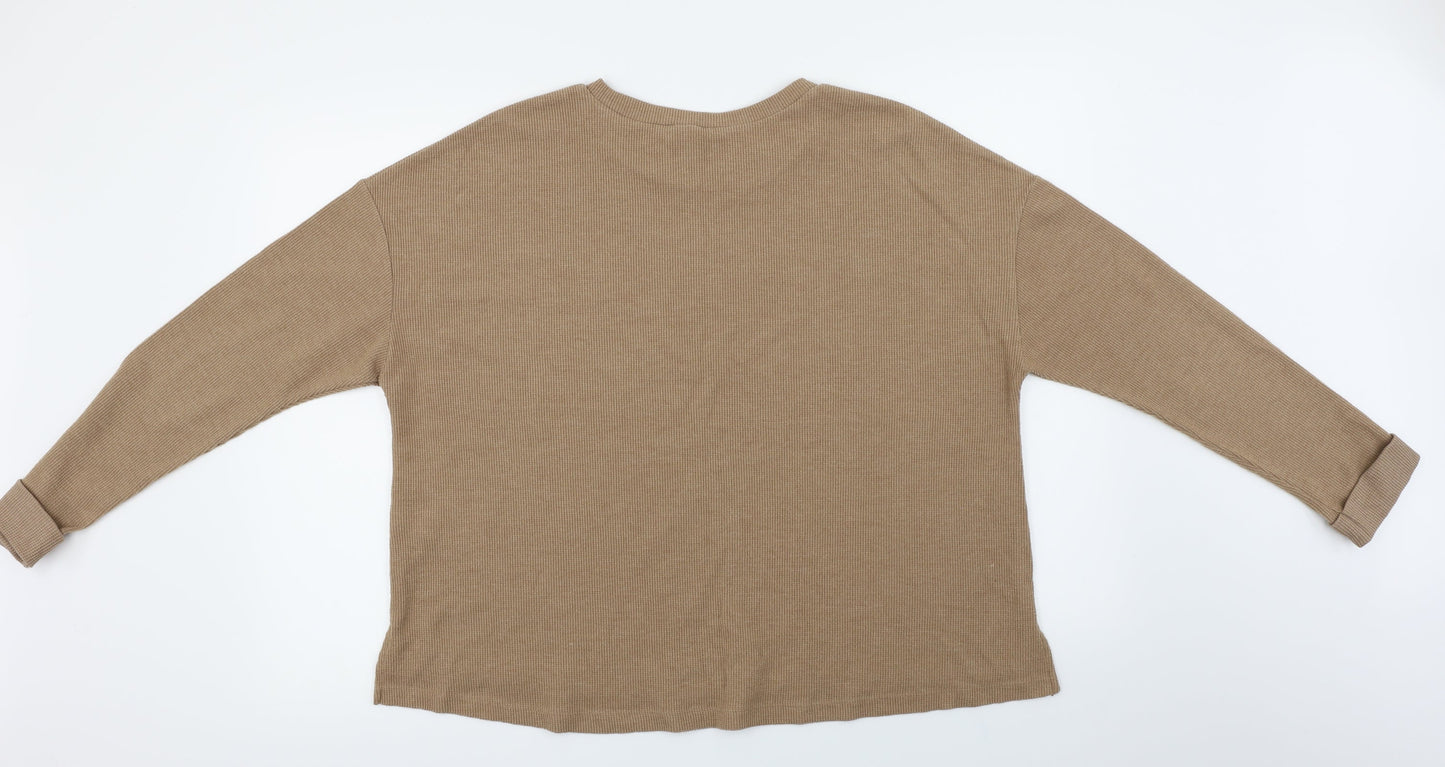 Primark  Womens Brown   Pullover Jumper Size L