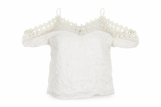 River Island Womens White   Camisole Blouse Size 6