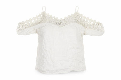 River Island Womens White   Camisole Blouse Size 6