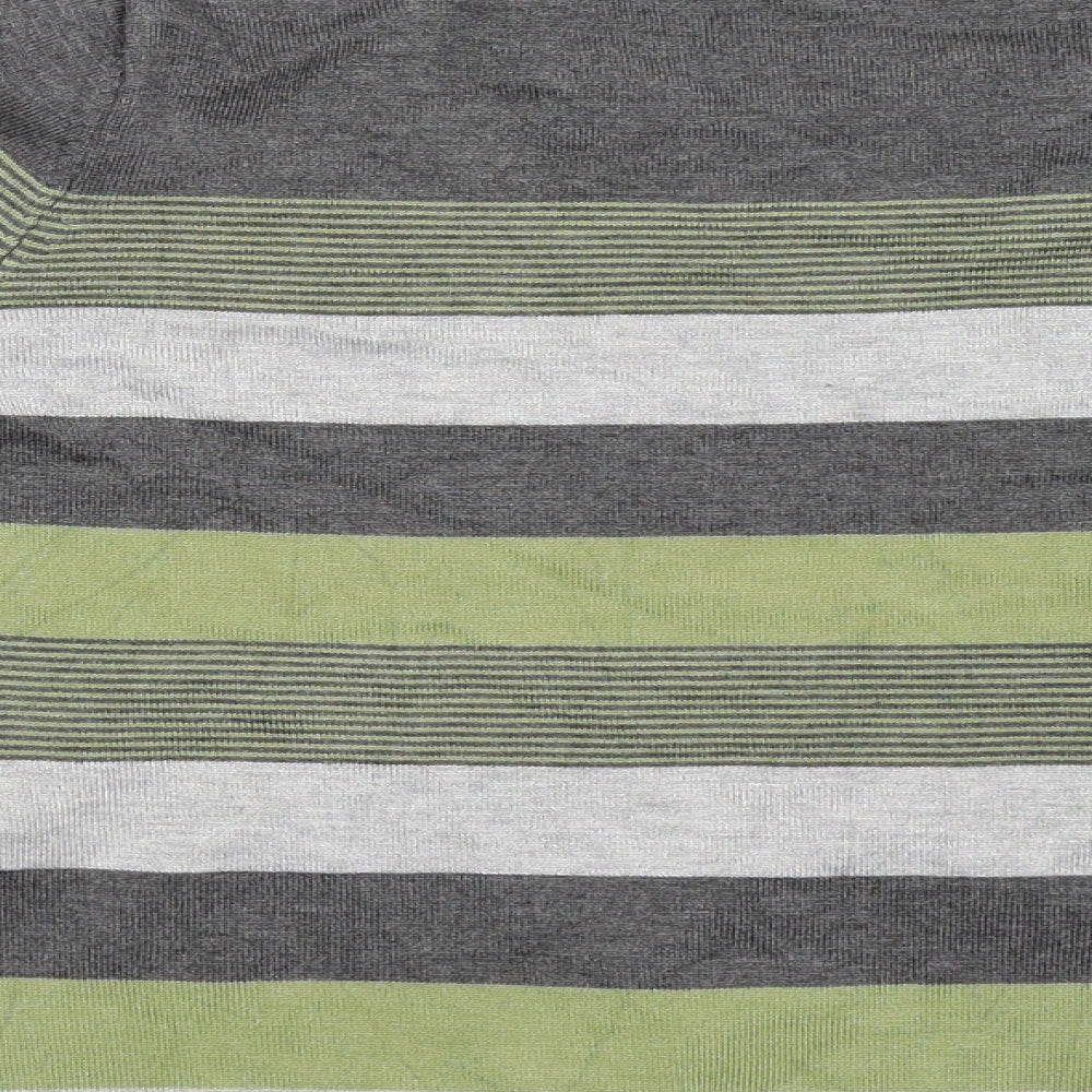 Chianti Womens Multicoloured Striped  Pullover Sweatshirt Size S