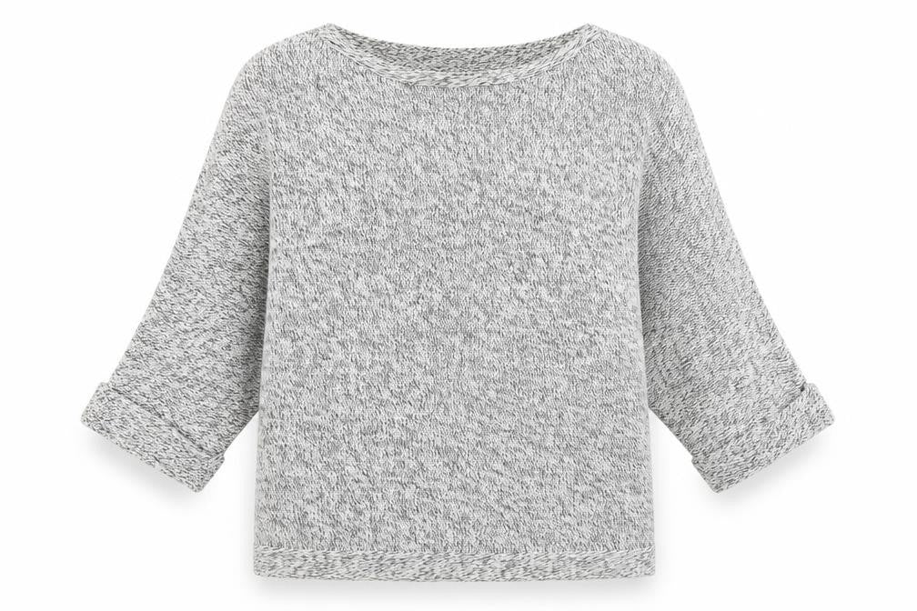 H&M Womens Grey  Knit Pullover Jumper Size S