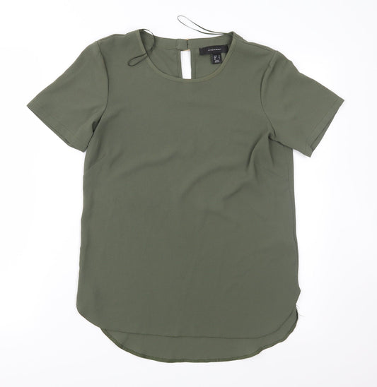 Atmosphere Womens Green   Basic Blouse Size 6