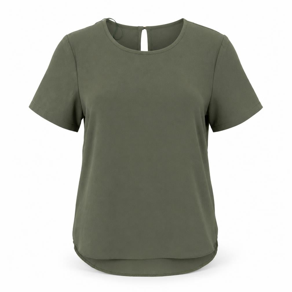 Atmosphere Womens Green   Basic Blouse Size 6