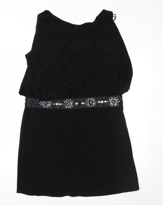 Scarlet Nite Womens Black   Shift  Size 14