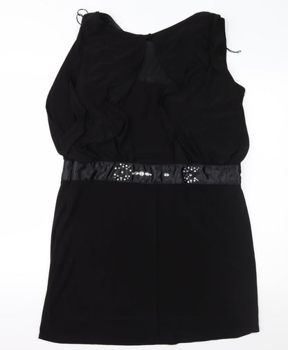 Scarlet Nite Womens Black   Shift  Size 14