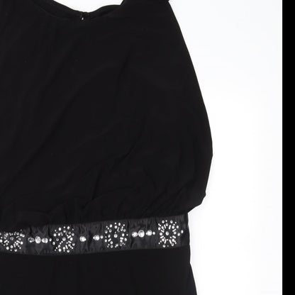 Scarlet Nite Womens Black   Shift  Size 14