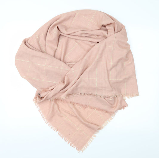 Preworn Womens Pink Geometric   Shawl/Wrap