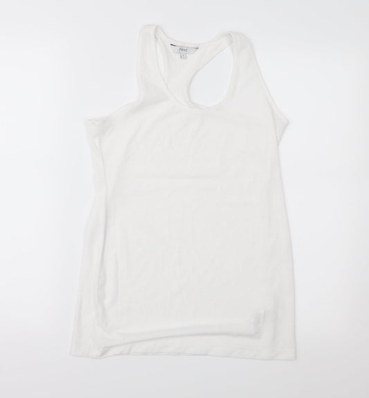 NEXT Womens White   Basic T-Shirt Size 8