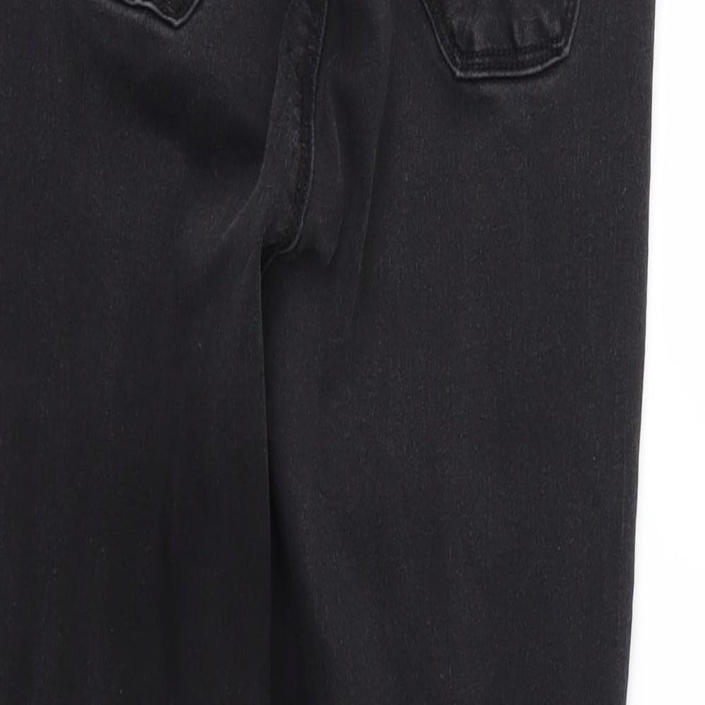 Dorothy Perkins Womens Black  Denim Skinny Jeans Size 8 L28 in