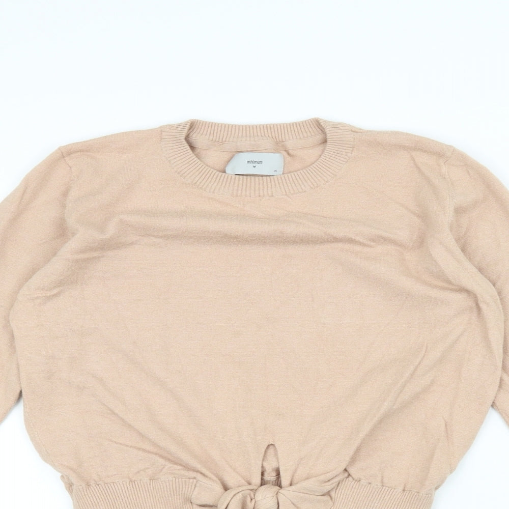 Minimum Womens Pink   Pullover Jumper Size M