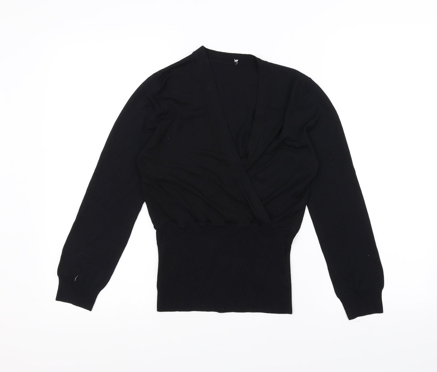 Preworn Womens Black   Basic Blouse Size S