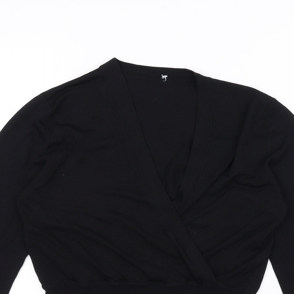 Preworn Womens Black   Basic Blouse Size S