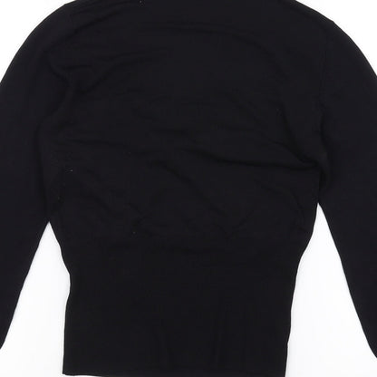 Preworn Womens Black   Basic Blouse Size S