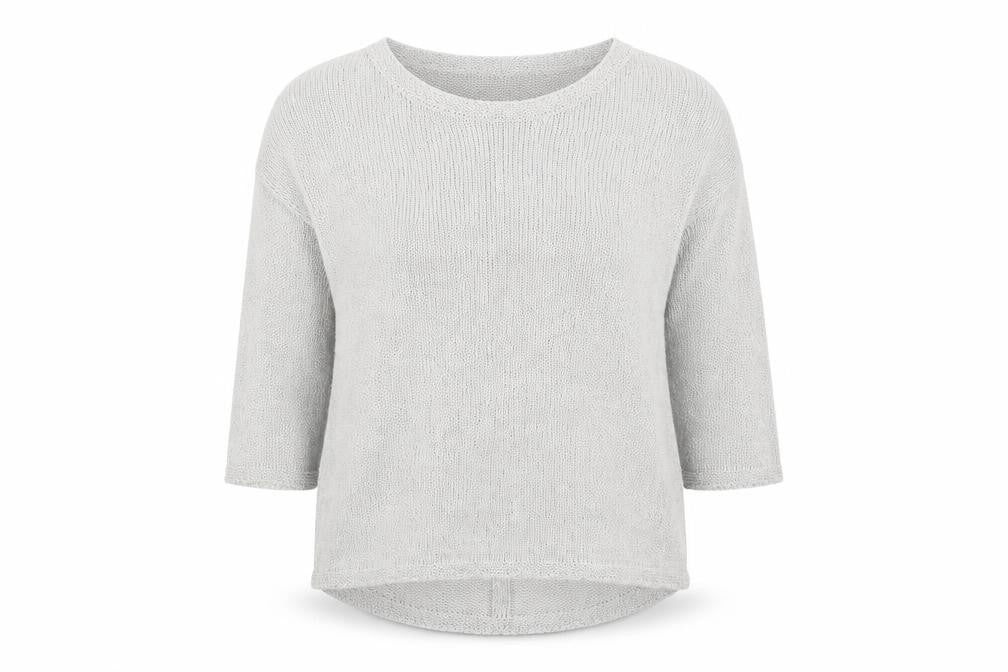 NEXT Womens White  Knit Pullover Jumper Size 10