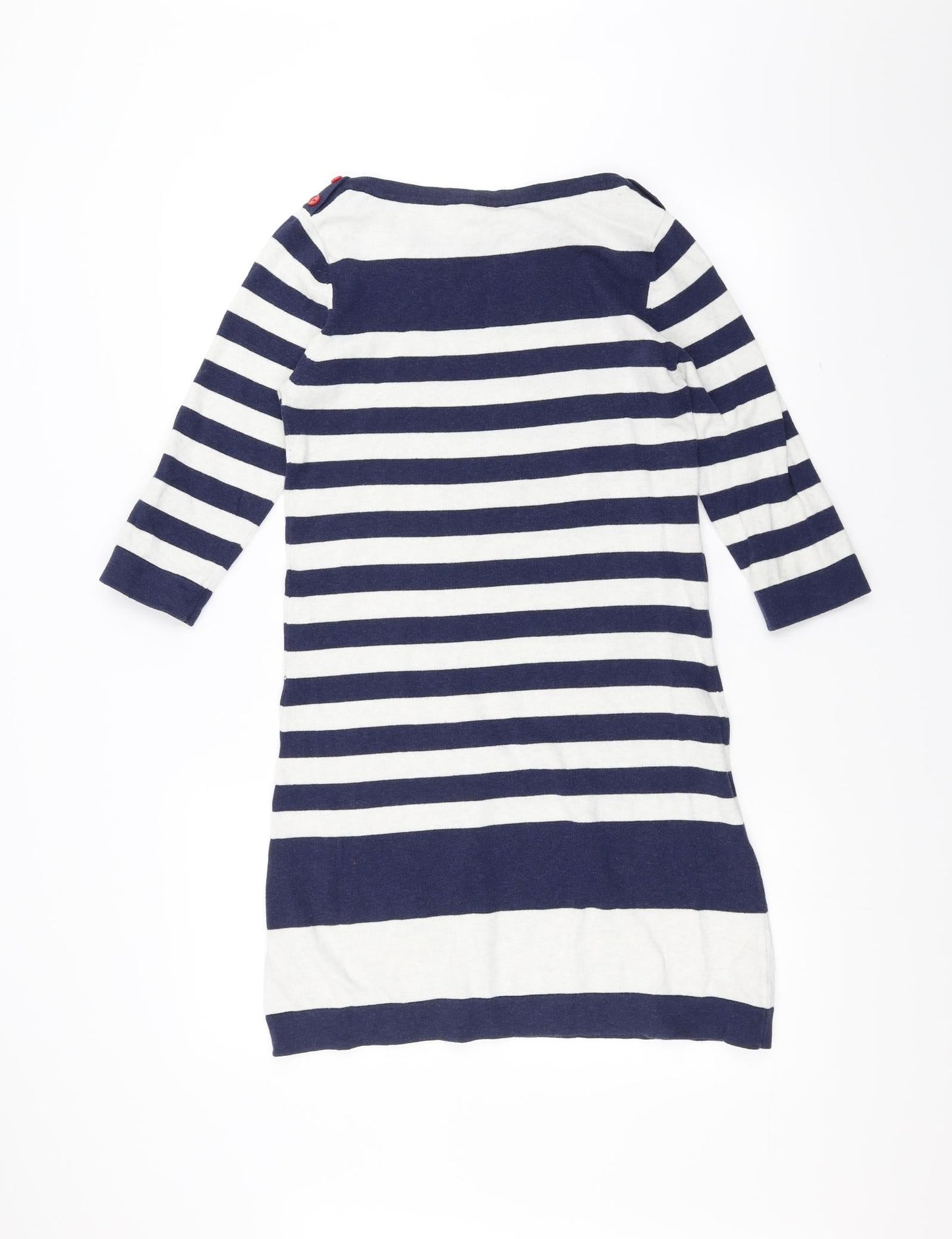 Dorothy Perkins Womens Blue Striped  A-Line  Size 10