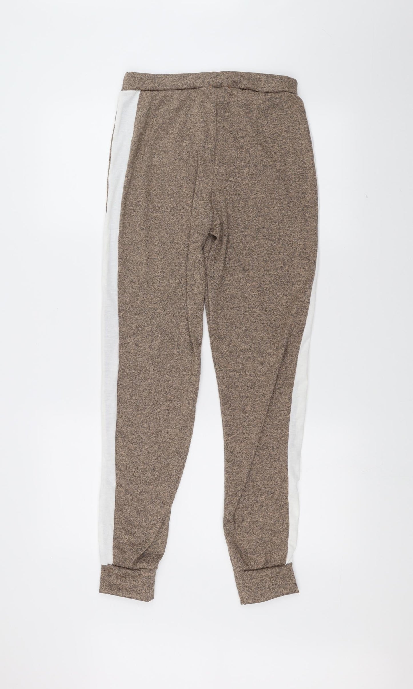 Boohoo Womens Brown   Trousers  Size M L26 in