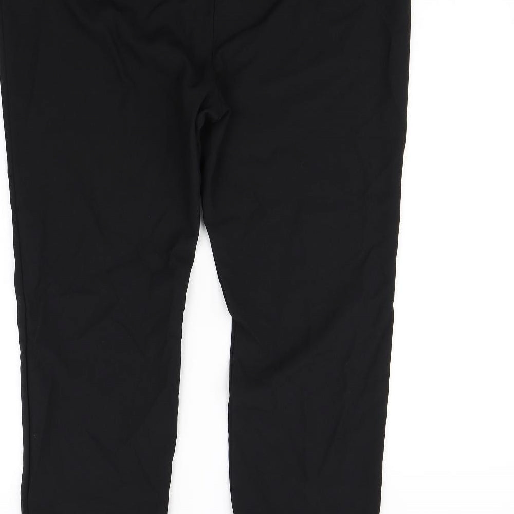 Preworn Womens Black   Trousers  Size 16 L30 in