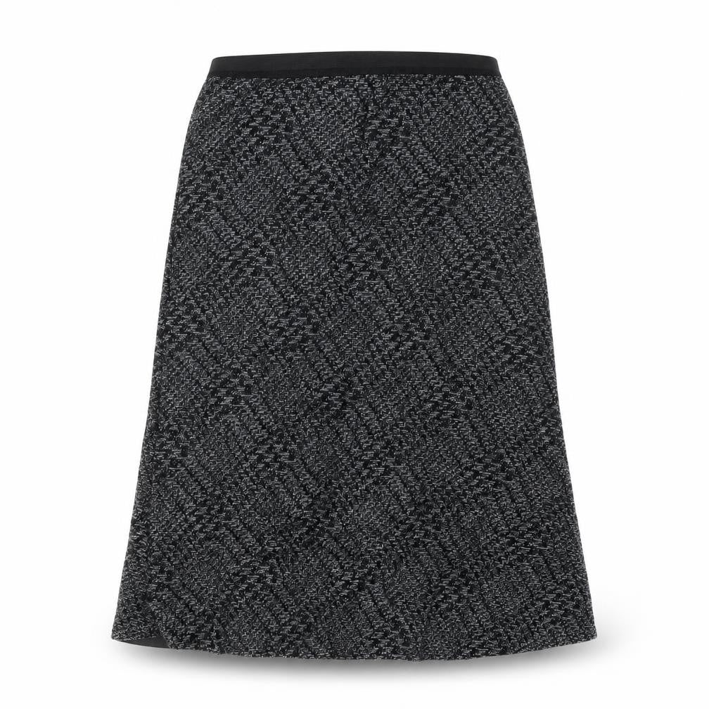 Preworn Womens Grey   Flare Skirt Size 12