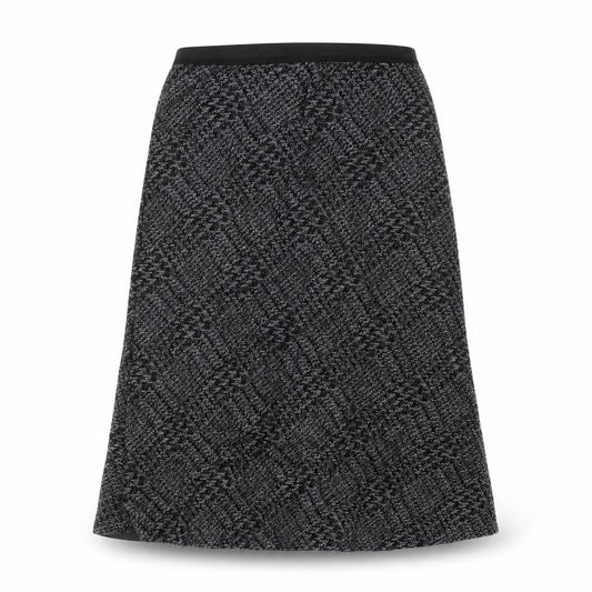 Preworn Womens Grey   Flare Skirt Size 12