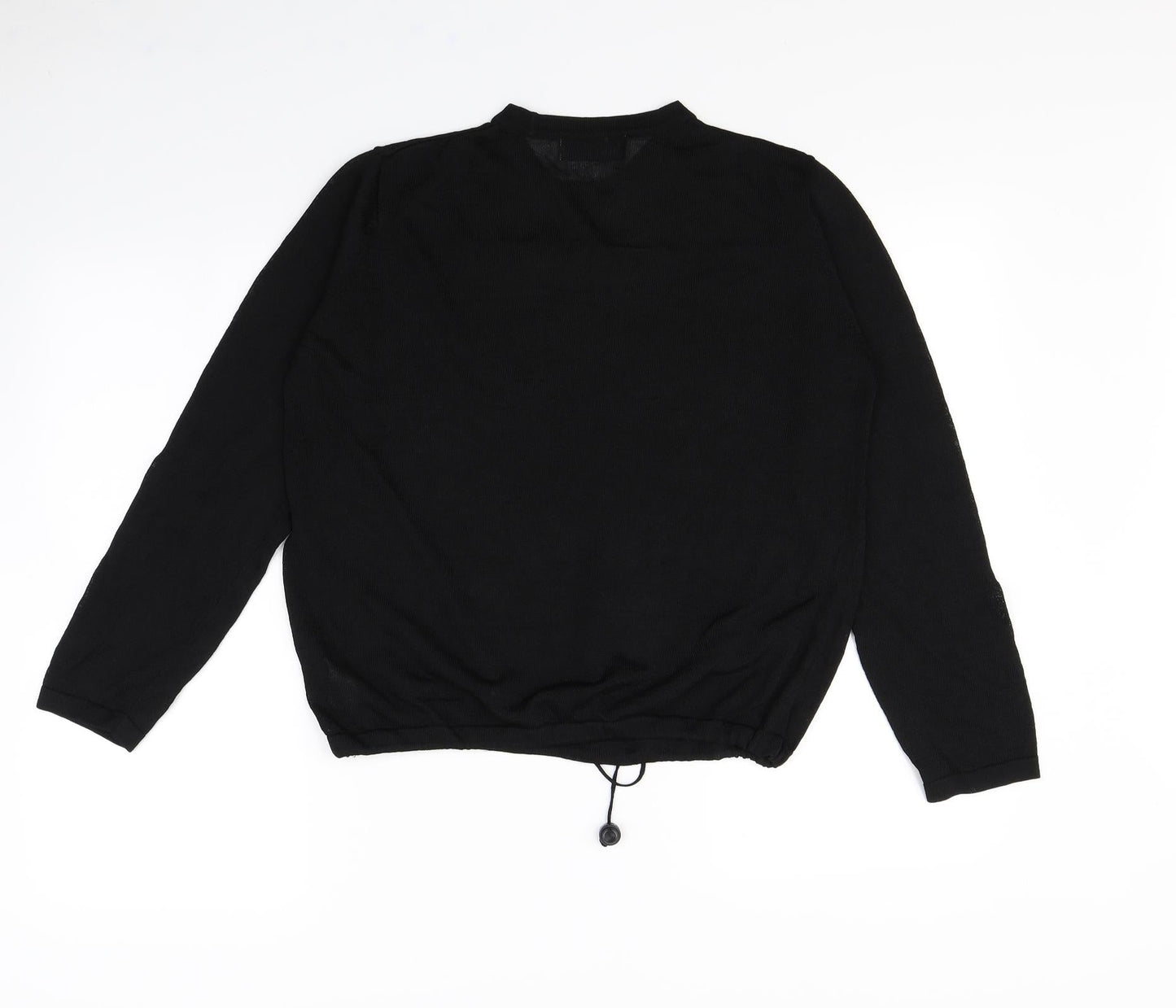 Moto Womens Black   Pullover Jumper Size S