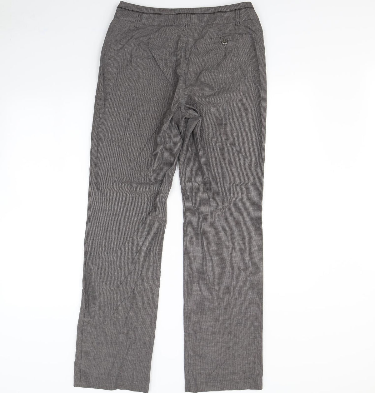 Preworn Womens Grey   Dress Pants Trousers Size 30 in L30 in
