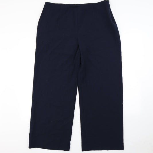 Alex & co Womens Blue   Dress Pants Trousers Size 18 L30 in