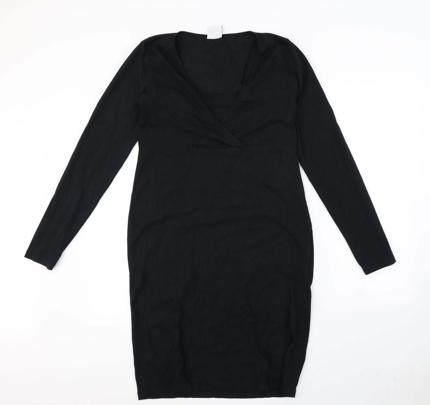 ML Womens Black   Bodycon  Size L