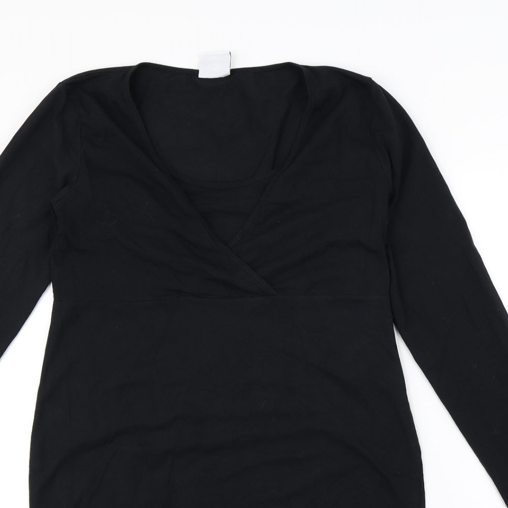 ML Womens Black   Bodycon  Size L
