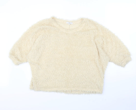 New Look Womens Beige   Pullover Jumper Size S