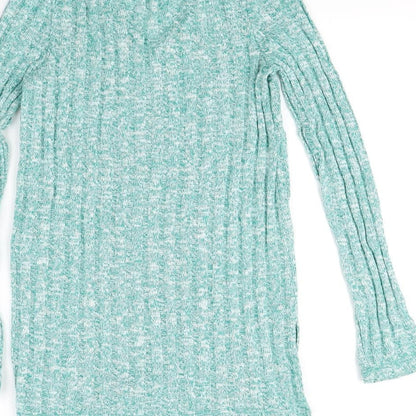 Topshop Womens Green   Pullover Jumper Size 8