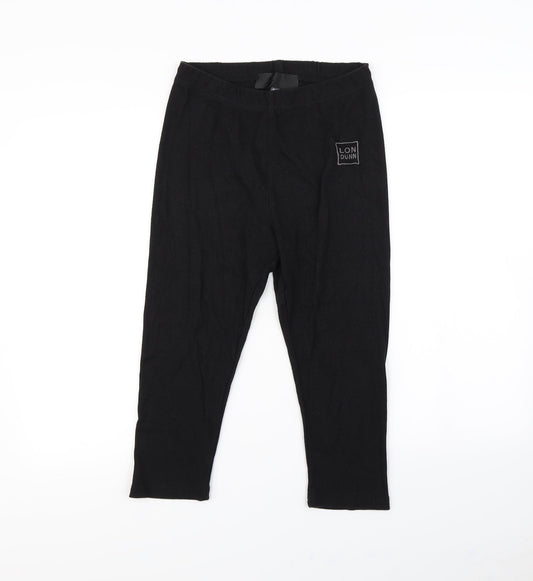 Missguided Womens Black   Jegging Leggings Size 10 L20 in