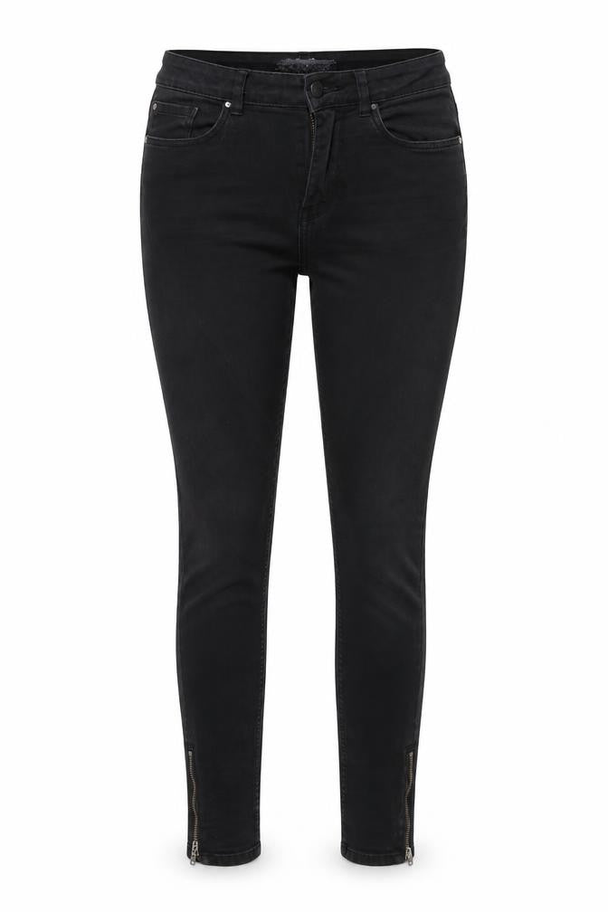 ESMARA Womens Black  Denim Skinny Jeans Size 10 L27 in