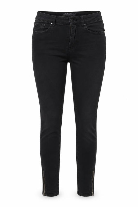 ESMARA Womens Black  Denim Skinny Jeans Size 10 L27 in