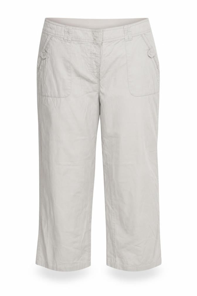 Bonmarché Womens Ivory Trousers Size 16 L26 in