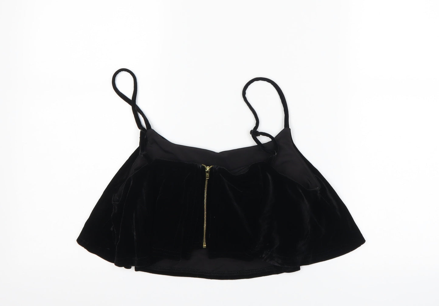 New Look Womens Black   Cropped Tank Size 14