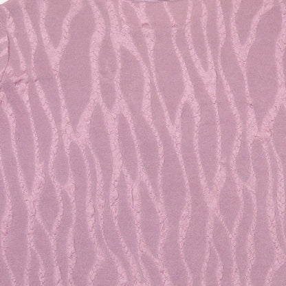 Bonmarché Womens Pink Basic Blouse Size XL